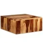 Mesa de centro de madera maciza de sheesham 70x70x30 cm de , Mesas de centro - Ref: Foro24-244927, Precio: 134,37 €, Descuent...