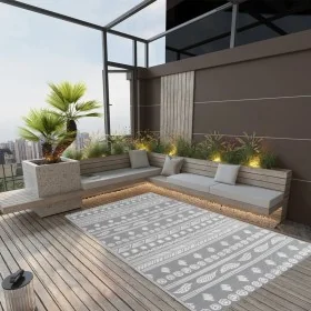 Alfombra de exterior ARAKIL gris 120x180 cm PP de , Protectores para exterior - Ref: Foro24-316970, Precio: 23,46 €, Descuent...