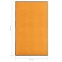 Felpudo lavable naranja 90x150 cm de , Felpudos - Ref: Foro24-323455, Precio: 63,74 €, Descuento: %