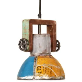 Lámpara colgante industrial redonda multicolor E27 25 W 19 cm de , Lámparas - Ref: Foro24-344397, Precio: 41,99 €, Descuento: %