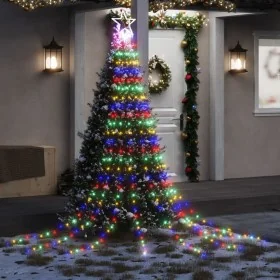 Luces para árbol de Navidad 320 LEDs de colores 375 cm de , Luces de Navidad - Ref: Foro24-356926, Precio: 28,33 €, Descuento: %