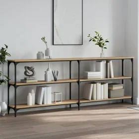 Mesa consola madera de ingeniería roble Sonoma 200x29x75 cm von , Seitentische - Ref: Foro24-834111, Preis: 126,41 €, Rabatt: %