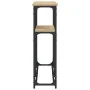 Mesa consola madera de ingeniería roble Sonoma 145x22,5x75 cm by , Side tables - Ref: Foro24-834096, Price: 57,68 €, Discount: %