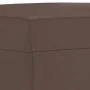 Reposapiés de cuero sintético marrón 70x55x41 cm de , Otomanas - Ref: Foro24-349313, Precio: 59,83 €, Descuento: %