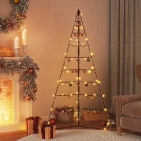Árbol de Navidad para decoración metal negro 180 cm de , Arboles de navidad - Ref: Foro24-359602, Precio: 66,24 €, Descuento: %