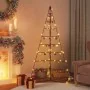 Árbol de Navidad para decoración metal negro 180 cm de , Arboles de navidad - Ref: Foro24-359602, Precio: 66,24 €, Descuento: %