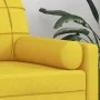 Cojines decorativos 2 uds tela amarillo claro 15x50 cm de , Cojines - Ref: Foro24-349506, Precio: 25,42 €, Descuento: %