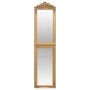 Espejo de pie dorado 50x200 cm de , Espejos - Ref: Foro24-351529, Precio: 151,26 €, Descuento: %