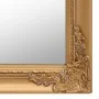 Espejo de pie dorado 50x200 cm de , Espejos - Ref: Foro24-351529, Precio: 151,26 €, Descuento: %