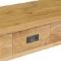 Mesa consola madera de teca maciza 90x30x80 cm by , Side tables - Ref: Foro24-244481, Price: 195,67 €, Discount: %