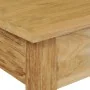 Mesa consola madera de teca maciza 90x30x80 cm by , Side tables - Ref: Foro24-244481, Price: 195,67 €, Discount: %