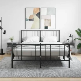 Mesitas noche 2 uds madera ingeniería gris Sonoma 40x35x47,5 cm de , Mesitas de noche - Ref: Foro24-827385, Precio: 54,45 €, ...