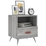 Mesitas noche 2 uds madera ingeniería gris Sonoma 40x35x47,5 cm de , Mesitas de noche - Ref: Foro24-827385, Precio: 54,45 €, ...