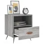 Mesitas noche 2 uds madera ingeniería gris Sonoma 40x35x47,5 cm de , Mesitas de noche - Ref: Foro24-827385, Precio: 54,45 €, ...