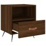 Mesita noche 2 uds madera ingeniería marrón roble 40x35x47,5 cm de , Mesitas de noche - Ref: Foro24-827387, Precio: 60,42 €, ...