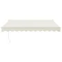 Toldo retráctil automático color crema 3x2,5 m de , Toldos - Ref: Foro24-3154476, Precio: 251,56 €, Descuento: %