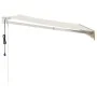 Toldo retráctil automático color crema 3x2,5 m de , Toldos - Ref: Foro24-3154476, Precio: 251,56 €, Descuento: %