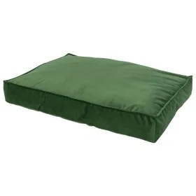 Madison Cojín para perros Velvet verde 80x55x15 cm de , Camas para perros - Ref: Foro24-444466, Precio: 69,02 €, Descuento: %