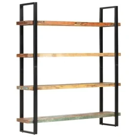 Estantería de 4 niveles madera maciza reciclada 160x40x180 cm de , Librerías y estanterías - Ref: Foro24-321067, Precio: 459,...