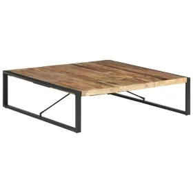 Mesa de centro madera de mango rugosa 140x140x40 cm de , Mesas de centro - Ref: Foro24-321576, Precio: 379,20 €, Descuento: %