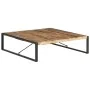 Mesa de centro madera de mango rugosa 140x140x40 cm de , Mesas de centro - Ref: Foro24-321576, Precio: 379,20 €, Descuento: %