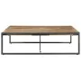 Mesa de centro madera de mango rugosa 140x140x40 cm de , Mesas de centro - Ref: Foro24-321576, Precio: 379,20 €, Descuento: %