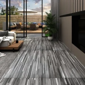 Lamas para suelo autoadhesivas PVC gris a rayas 5,21 m² 2mm de , Suelos y moquetas - Ref: Foro24-330187, Precio: 78,87 €, Des...