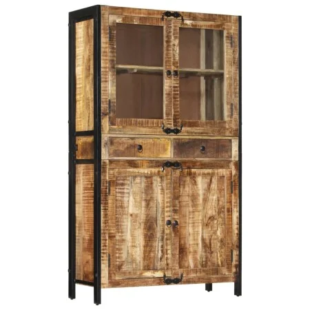 Aparador de madera maciza de mango sin tratar 100x40x175 cm by , Sideboards - Ref: Foro24-351709, Price: 735,30 €, Discount: %