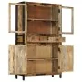 Aparador de madera maciza de mango sin tratar 100x40x175 cm by , Sideboards - Ref: Foro24-351709, Price: 735,30 €, Discount: %