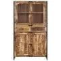 Aparador de madera maciza de mango sin tratar 100x40x175 cm by , Sideboards - Ref: Foro24-351709, Price: 735,30 €, Discount: %