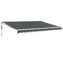 Toldo retráctil automático gris antracita 4x3 m de , Toldos - Ref: Foro24-3154488, Precio: 352,23 €, Descuento: %