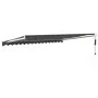 Toldo retráctil automático gris antracita 4x3 m de , Toldos - Ref: Foro24-3154488, Precio: 352,23 €, Descuento: %