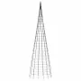 Árbol de Navidad en asta de bandera 3000 LED blanco frío 800 cm de , Luces de Navidad - Ref: Foro24-358121, Precio: 165,26 €,...