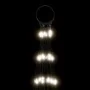 Árbol de Navidad en asta de bandera 3000 LED blanco frío 800 cm de , Luces de Navidad - Ref: Foro24-358121, Precio: 165,26 €,...