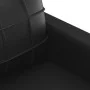 Juego de sofás con cojines 3 piezas cuero sintético negro de , Sofás - Ref: Foro24-3201393, Precio: 555,15 €, Descuento: %