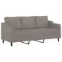 Juego de sofás con cojines 3 piezas tela gris taupe de , Sofás - Ref: Foro24-3201793, Precio: 666,44 €, Descuento: %