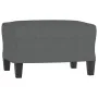 Juego de sofás con cojines 3 piezas tela gris oscuro by , Sofas - Ref: Foro24-3201843, Price: 536,21 €, Discount: %
