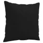 Juego de sofás con cojines 3 piezas tela microfibra negro de , Sofás - Ref: Foro24-3202359, Precio: 640,53 €, Descuento: %
