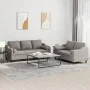 Juego de sofás con cojines 2 piezas tela gris taupe de , Sofás - Ref: Foro24-3201857, Precio: 501,99 €, Descuento: %