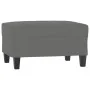 Juego de sofás con cojines 2 piezas tela microfibra gris oscuro de , Sofás - Ref: Foro24-3202352, Precio: 590,24 €, Descuento: %