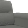 Juego de sofás con cojines 3 piezas tela microfibra gris oscuro de , Sofás - Ref: Foro24-3202346, Precio: 599,94 €, Descuento: %