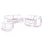 Juego de sofás con cojines 3 piezas cuero sintético gris by , Sofas - Ref: Foro24-3201931, Price: 584,02 €, Discount: %
