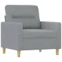 Juego de sofás con cojines 3 piezas tela gris claro de , Sofás - Ref: Foro24-3201552, Precio: 626,68 €, Descuento: %