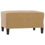 Juego de sofás con cojines 3 piezas terciopelo marrón by , Sofas - Ref: Foro24-3201533, Price: 521,06 €, Discount: %