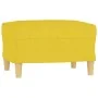 Juego de sofás con cojines 4 piezas tela amarillo claro de , Sofás - Ref: Foro24-3201565, Precio: 620,51 €, Descuento: %
