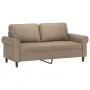 Juego de sofás con cojines 2 piezas cuero sintético capuchino de , Sofás - Ref: Foro24-3202164, Precio: 481,89 €, Descuento: %