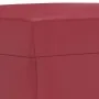Juego de sofás con cojines 3 piezas cuero sintético rojo tinto de , Sofás - Ref: Foro24-3202158, Precio: 481,35 €, Descuento: %