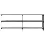 Mesa consola madera de ingeniería gris Sonoma 200x29x75 cm by , Side tables - Ref: Foro24-834113, Price: 92,11 €, Discount: %