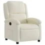Sillón reclinable terciopelo blanco crema von , Sessel - Ref: Foro24-371806, Preis: 228,15 €, Rabatt: %