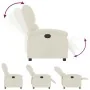 Sillón reclinable terciopelo blanco crema von , Sessel - Ref: Foro24-371806, Preis: 228,15 €, Rabatt: %